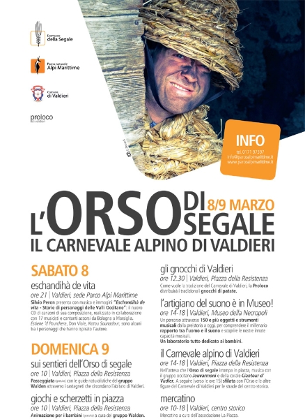 L'Orso di segale, il carnevale alpino di Valdieri.
